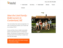 Tablet Screenshot of kedelboilers.com